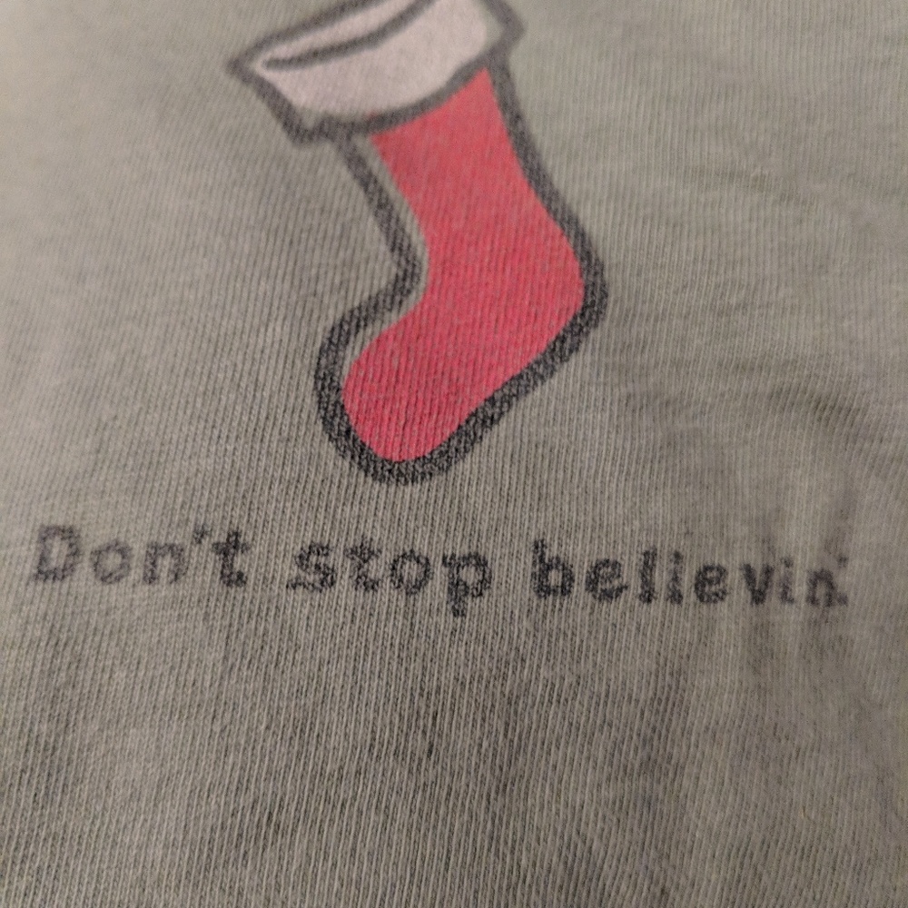 Kids Life is Good Size 10 Long Sle Christmas Shirt